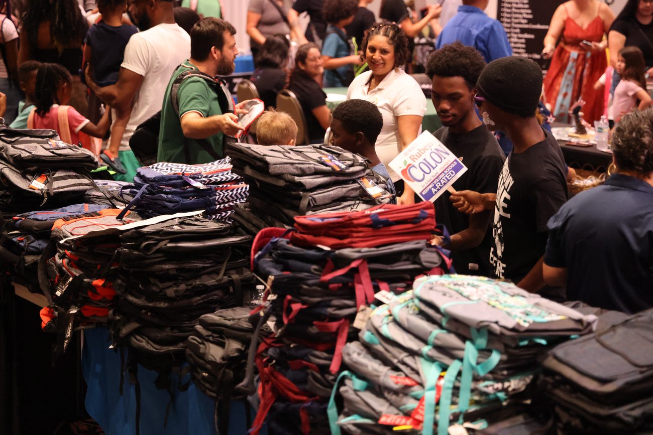 Back to School Bash backpack giveaway in Deltona